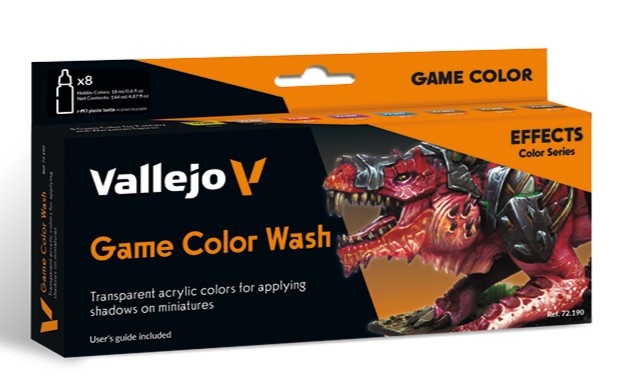 Acrylicos Vallejo Vallejo Game Color Wash set 8 x 18ml 72.190