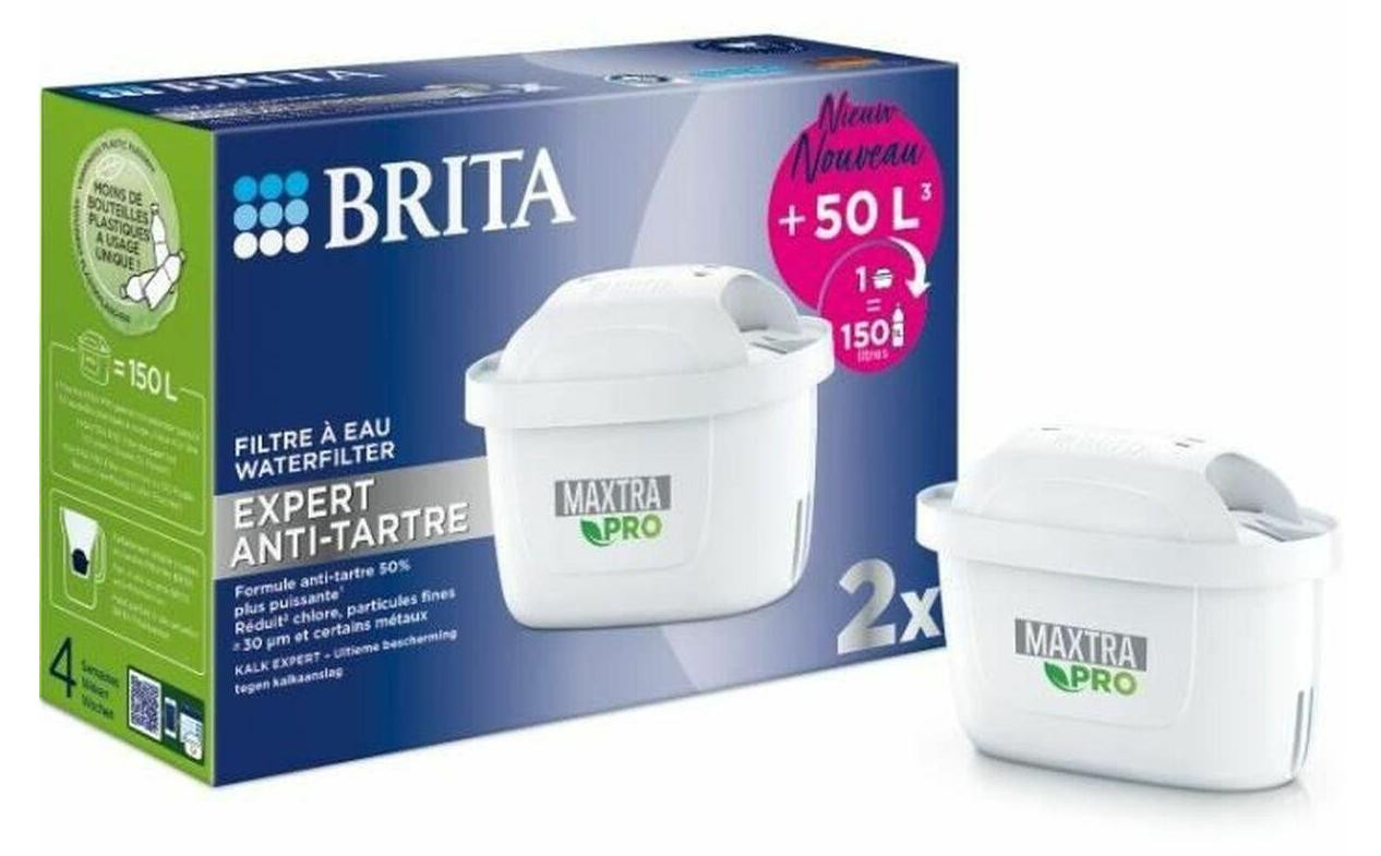 Brita Waterfilterpatroon Maxtra Pro Kalk Expert 2-Pack (2 stuks)