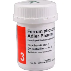 Biochemie Adler 3 Ferrum Phosphoricum D12 Adler Ph 200 ST