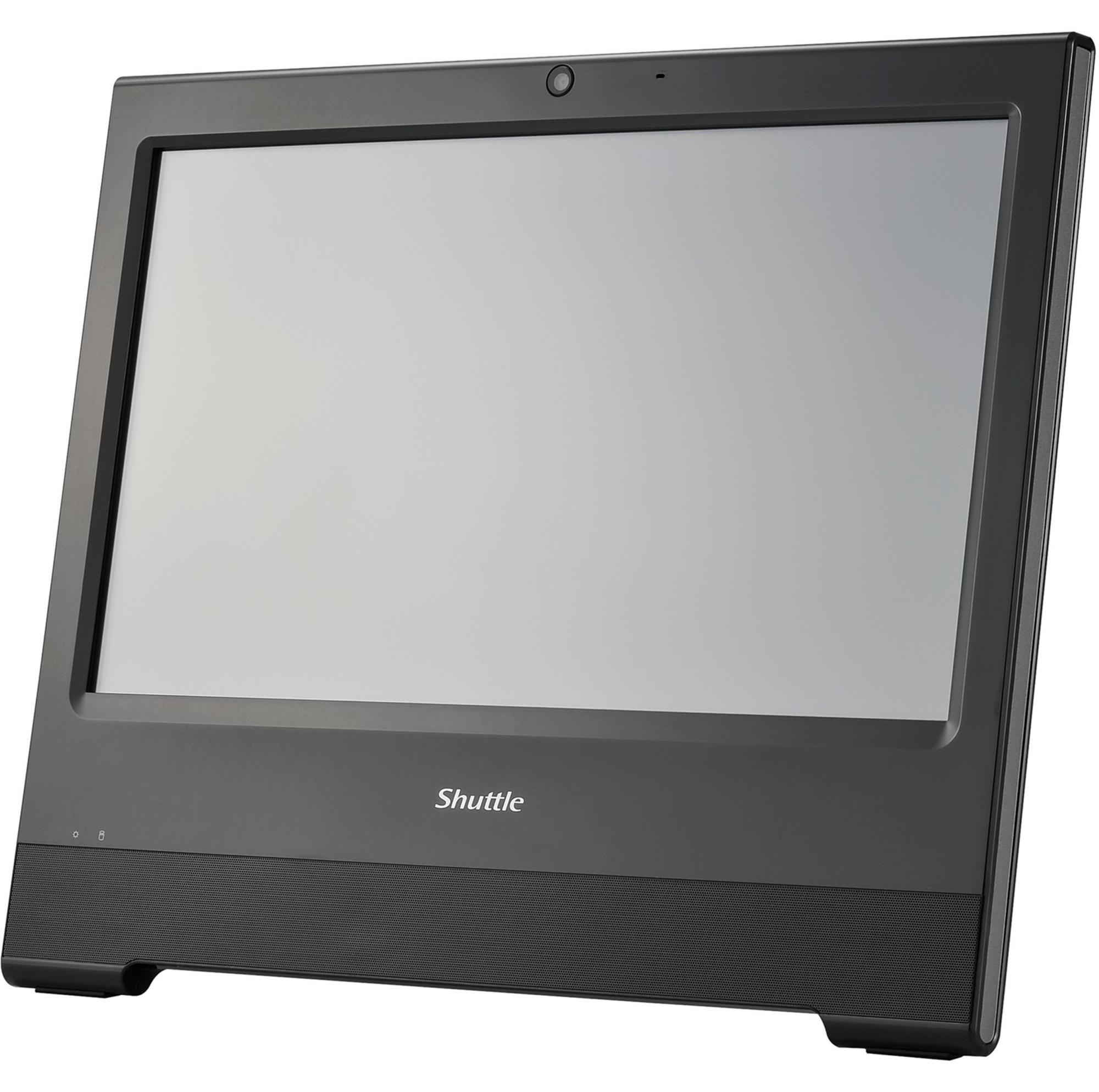 Shuttle All-In-One Barebone X50V9U3, 15.6" Single-Touch-Screen (resistive), Intel i3-1315U, Wifi, IP54, lüfterlos, 24/7 Dauerbetrieb, All-in-One, All-in-One-PC-Barebone, Intel SoC, DDR5-SDRAM, PCI Express, Serial ATA III, 90 W