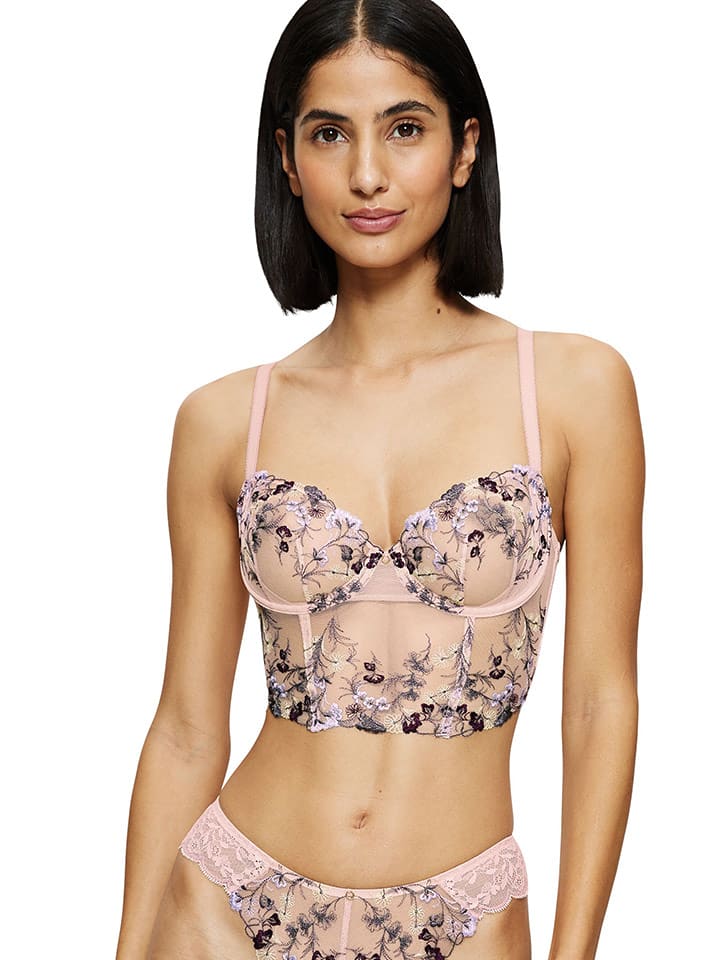 Triumph Bustier "Sensual Spotlight" in Rosa/ Bunt - 75C