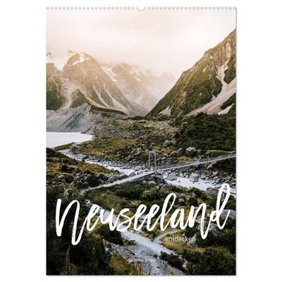Neuseeland entdecken (Wandkalender 2026 DIN A2 hoch), CALVENDO Monatskalender