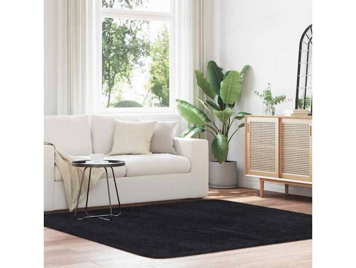 Tapis shaggy - MAISON EXCLUSIVE - NAVARRA - 200x200 cm - Polyester - Antidérapant