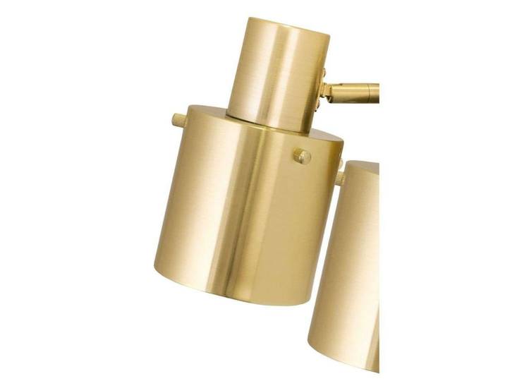 Clark 2 Wandleuchte Brushed Brass - Globen Lighting - Schlafzimmer - Metall