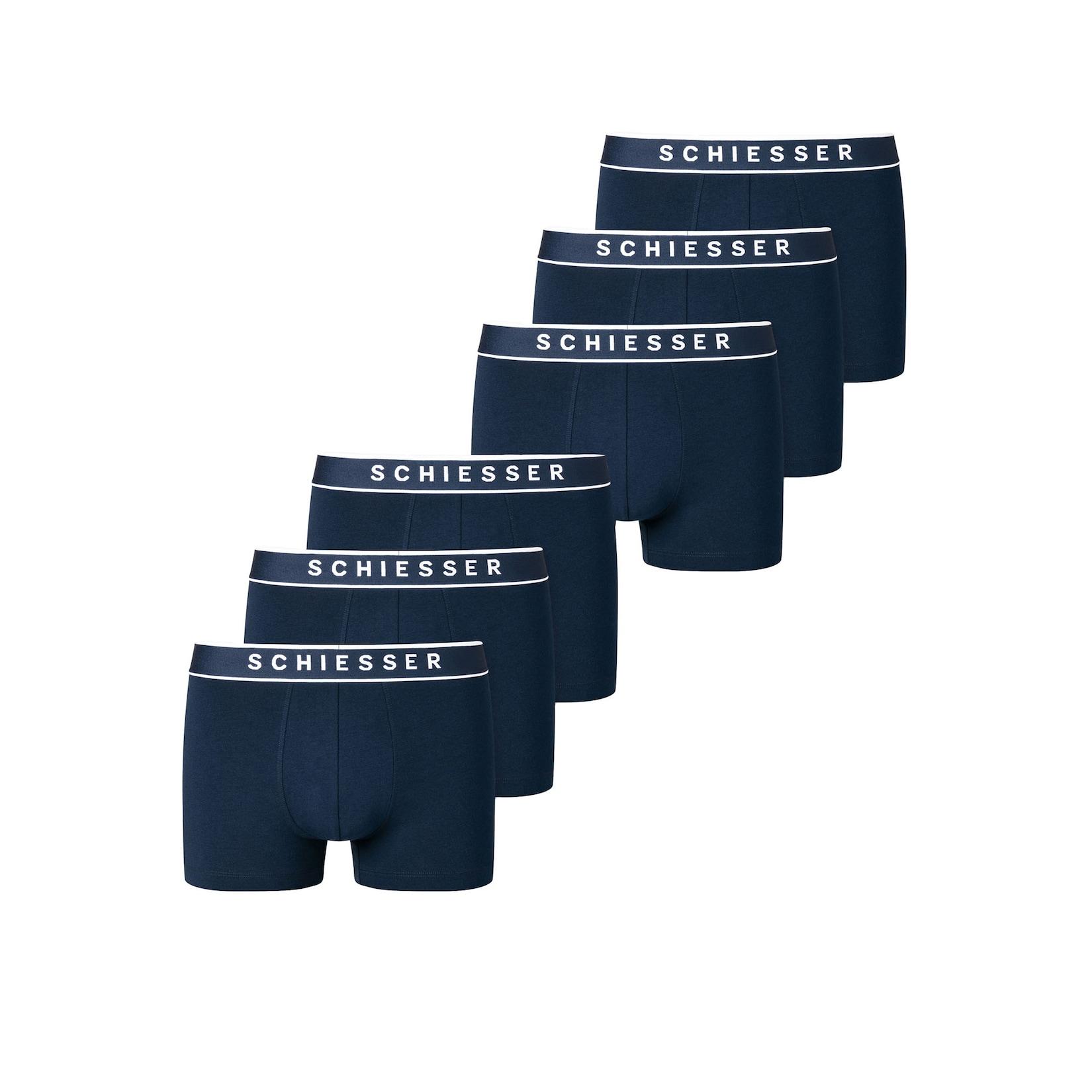 Schiesser Herren Retro Boxer 95/5 Cotton 6er Pack