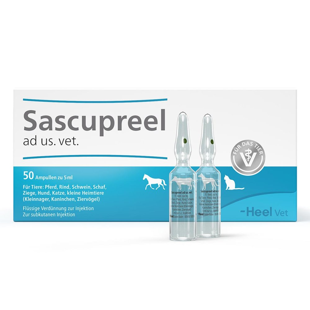 Biologische Heilmittel Heel GmbH Sascupreel Ad Us.vet.ampullen 17511779