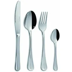 Comas Baguette S 24-tlg., Besteck, Silber