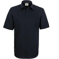 Hemd "BUSINESS Comfort" halbarm 107 - 4XL - schwarz
