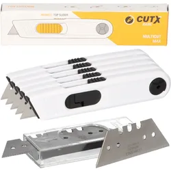 CUTX MAXICUT X6060 Profi-Set – 5 Sicherheitsmesser + 10 Ersatzklingen