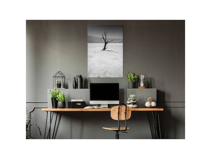 Tableau déco Tree in the Desert Lin Gris 40 x 60cm