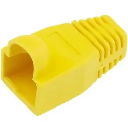 ACT RJ45 yellow boot for 5.5 mm cable. Color: Yellow Cable boot rj45 5.5mm yellow, Server Zubehör, Gelb