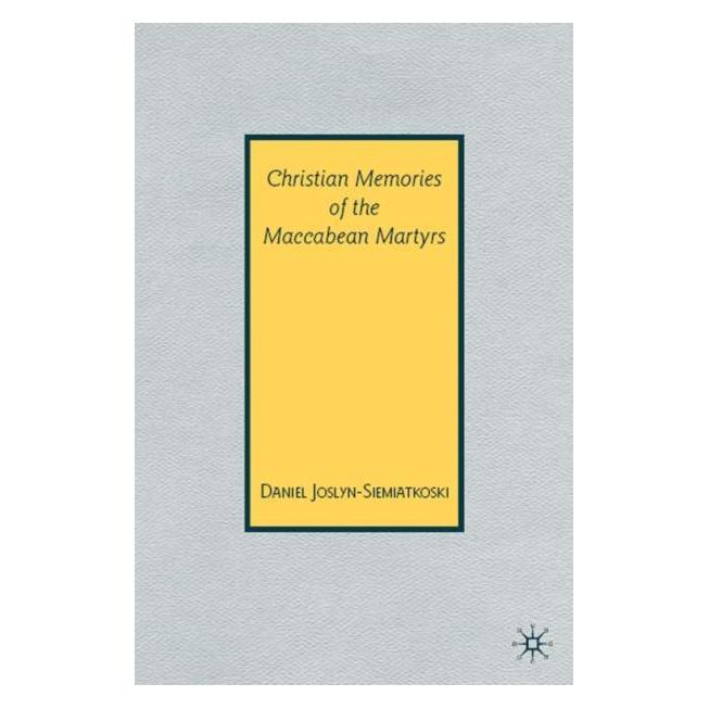 Palgrave Macmillan Joslyn-Siemiatkoski:Christian Memories (Englisch, Hardcover, D Joslyn-Siemiatkoski) (63041930)