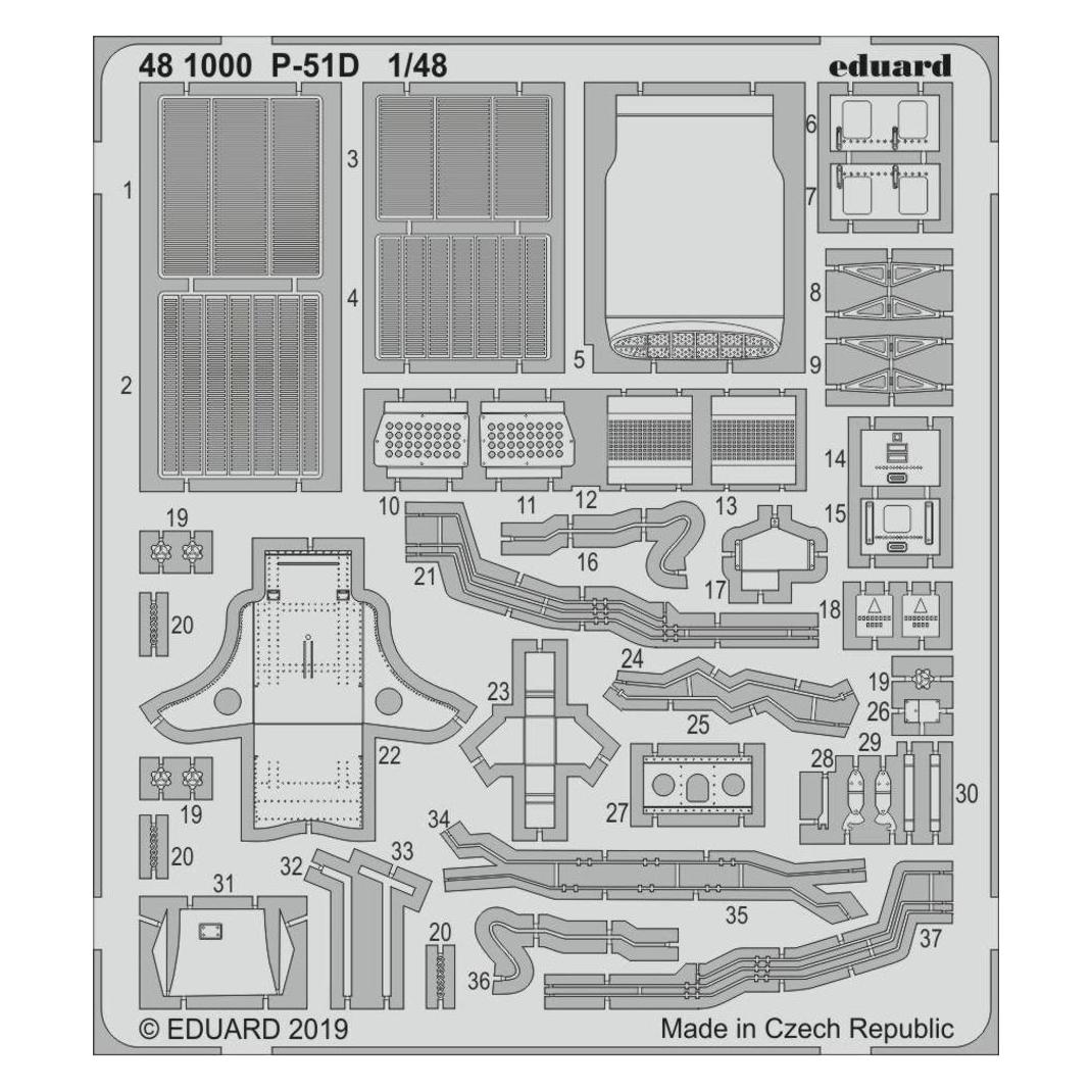 Eduard P-51D for (481000)