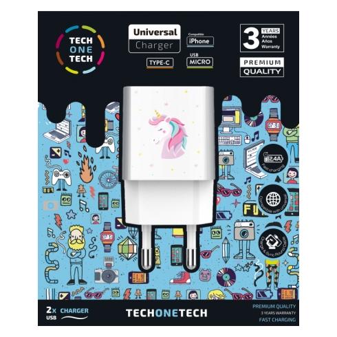 Tech One Tech TEC2501 (2 Ports) (TEC2501)
