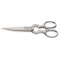 Fischschere, 19,5 cm, mit gezahnter Klinge. Hergestellt in Portugal.