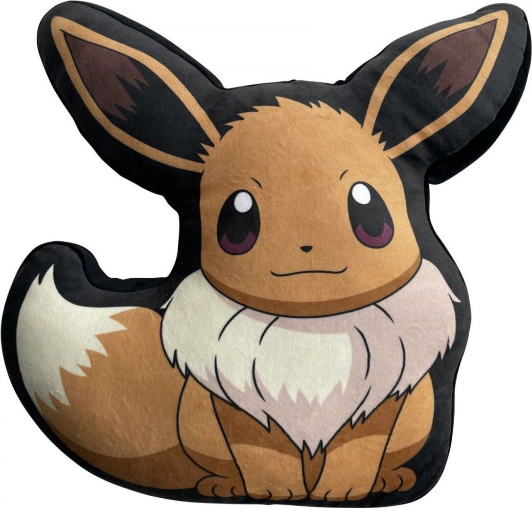 Unyqoos Pokémon Eevee Pluche Kussen, 40 cm