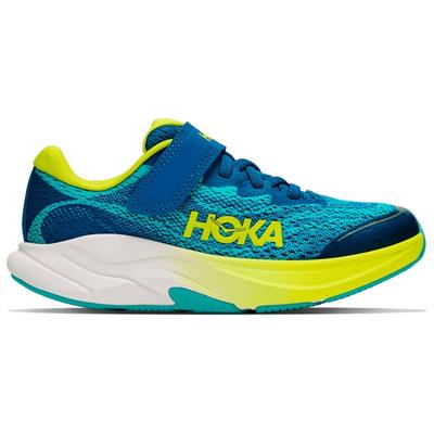 HOKA - Kid's Rincon 4 Little - Runningschuhe 31 1/3 | EU 31 electric aqua / neon hoka citrus