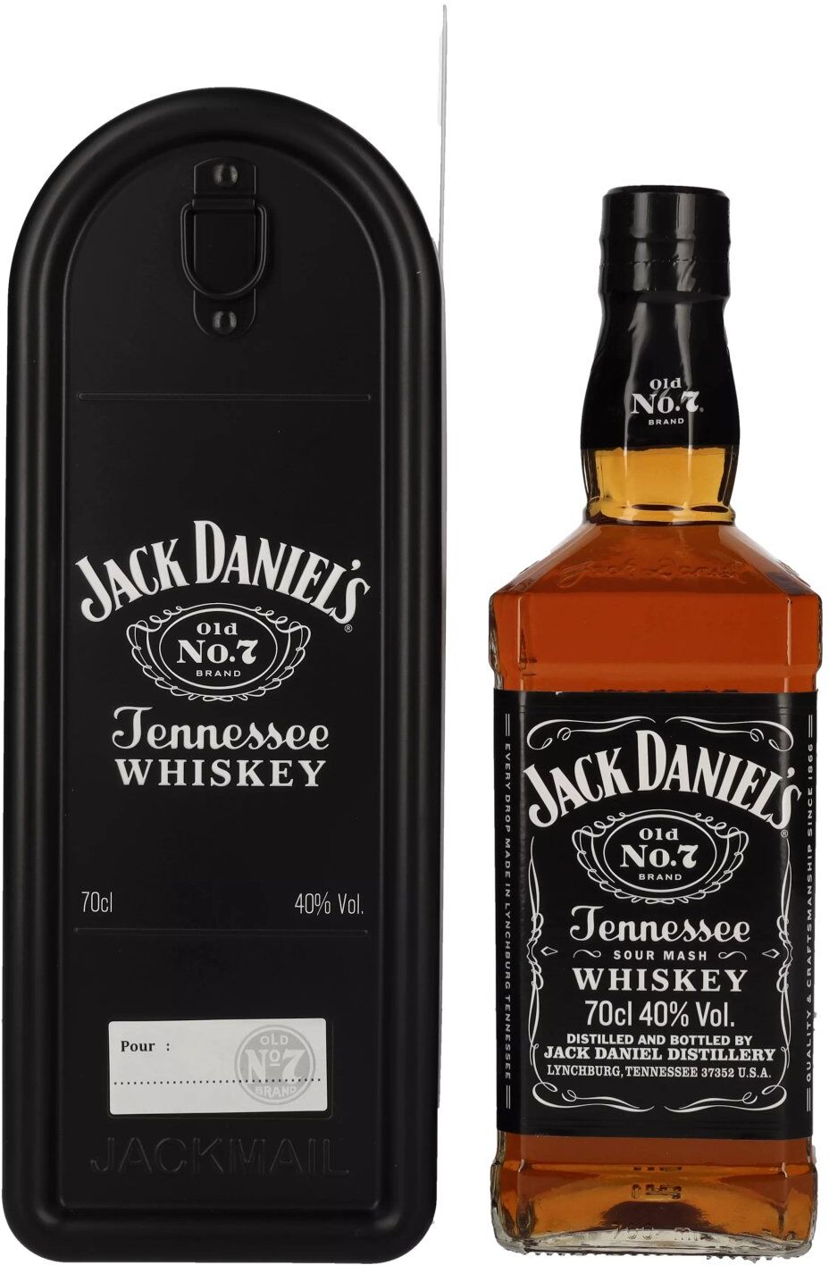 Jack Daniel's Tennessee Whiskey 40% Vol. 0,7l in Mailbox