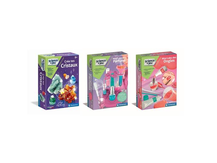 Coffrets Scientifiques - Cristaux - Vernis à Ongles - Savons