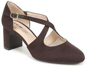 Women's Tracy Strappy Pump by LifeStride in Dark Chocolate (Size 12 M)