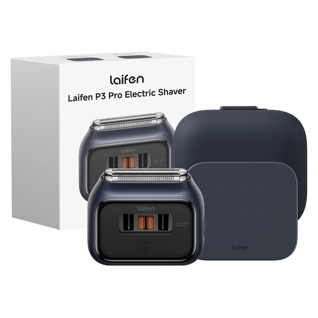 Laifen P3 Pro Geschenkbox Dunkelblauer Rasierer (6976973857726)