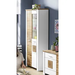 Vitrine LIVIN MATERA (BHT 80x202x39 cm) - BHT 80x202x39 cm
