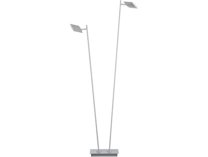 Leselampe Della Hellgrau Metall 2200 lm H 130 cm - LED - LED Energiesparlampen