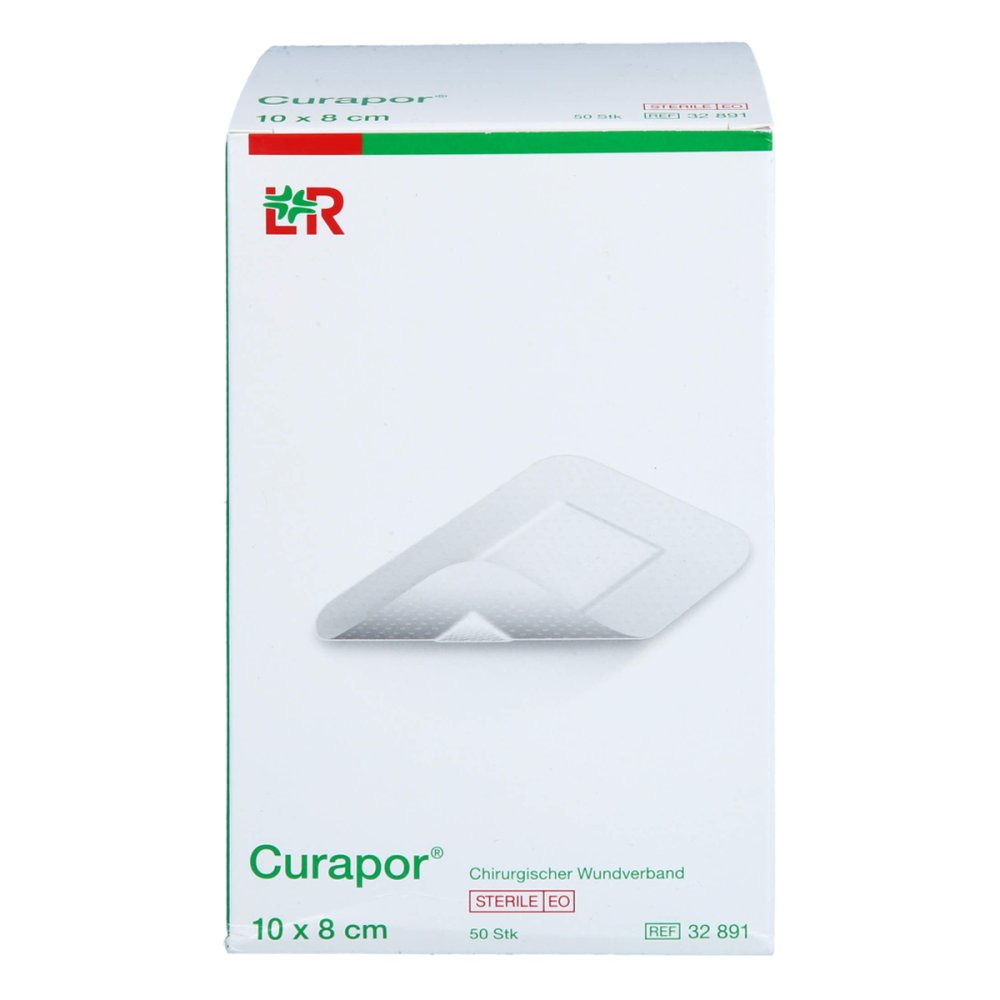 ToRa Pharma GmbH Curapor Wundverband Steril Chirurgisch 8x10 Cm 19166708