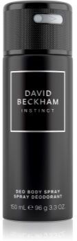 David Beckham Instinct desodorizante em spray para homens 150 ml. Instinct