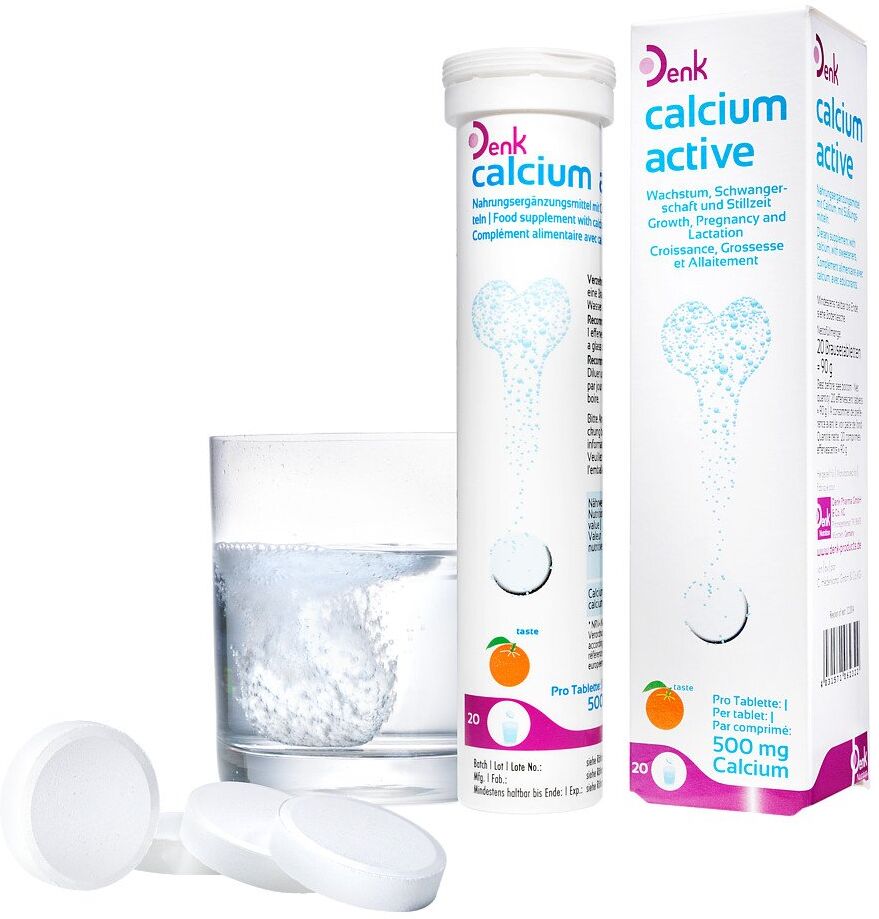 Calcium Active Denk 500 mg Brausetabletten