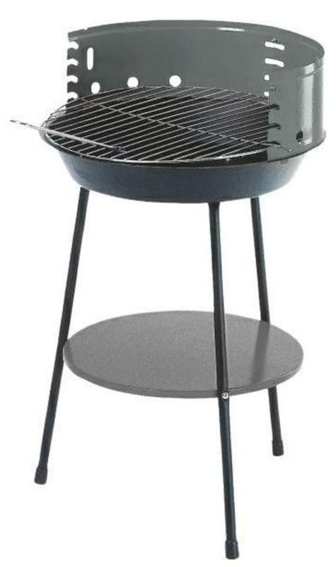 Master Grill&Party Kettle Charcoal Garden Grill met verstelbare opbergruimte