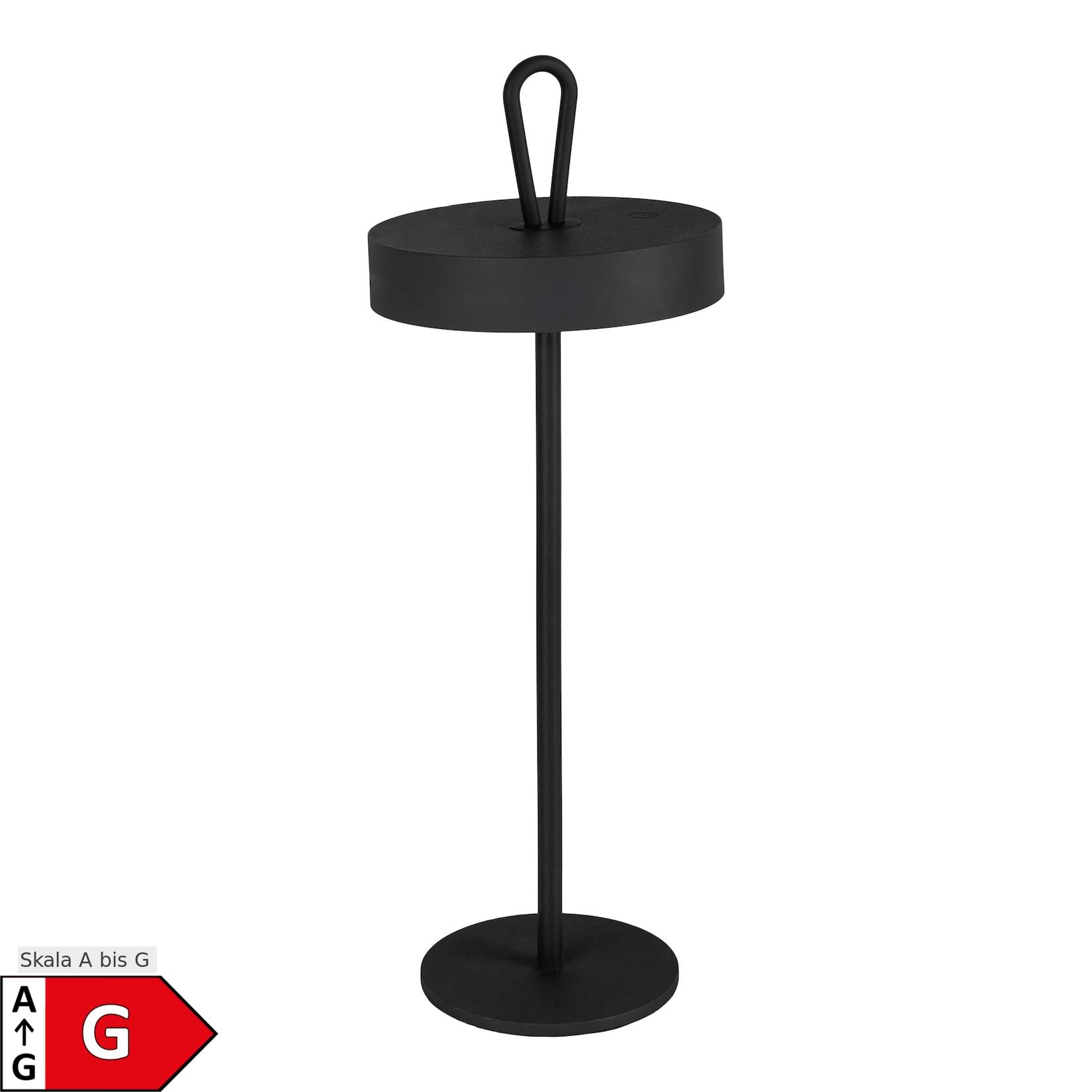 Näve LED Akku-/Tischleuchte Magnetisch "ELLA" schwarz