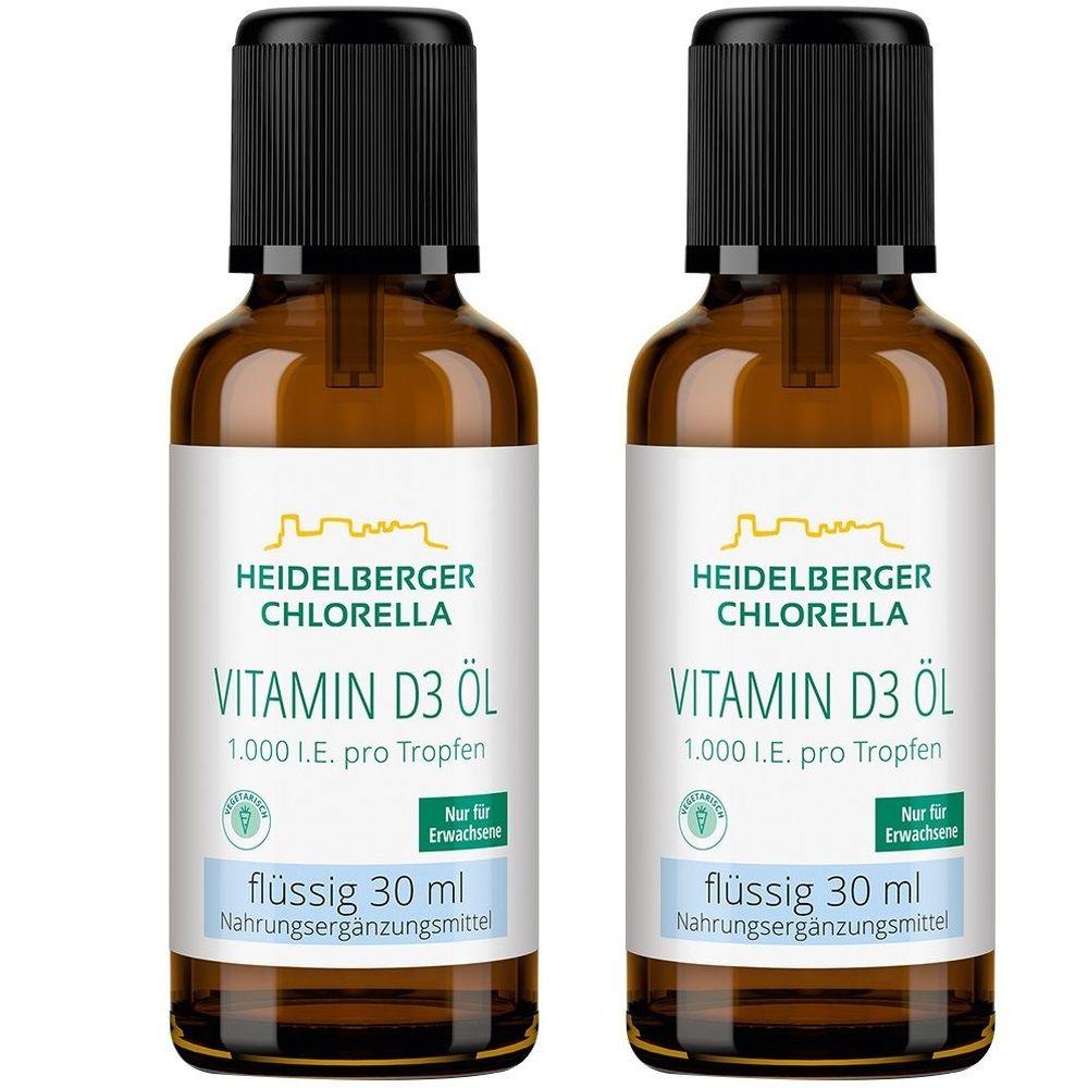 Vitamin D3 ÖL Tropfen zum Einnehmen 2x 2x30 ml
