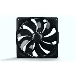 Noiseblocker NB-eLoop Fan B14-PS Black Edition - 140mm PWM (140 mm, 1x), PC Lüfter, Schwarz