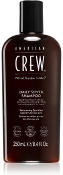 American Crew Daily Silver Shampoo champô para cabelos brabcos e cinza 250 ml. Daily Silver Shampoo