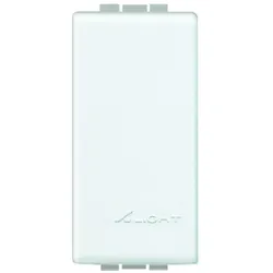 BTicino N4950 LivingLight Blindabdeckung 1M Weiß
