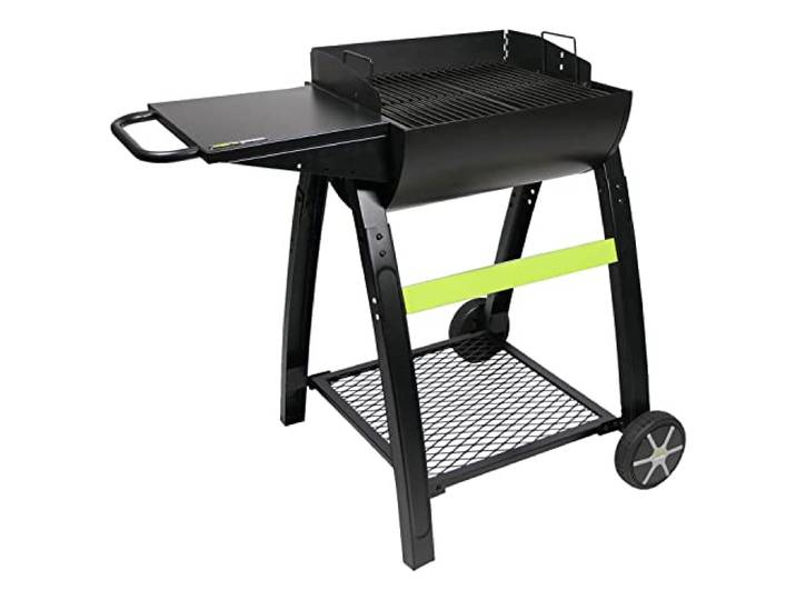 Cook'in garden - Barbecue Charbon de Bois TONINO 50 - Acier - Ventilation Système de Ventilation pour contrôler la Cuisson\, 4 à 6 Personnes\, Acier