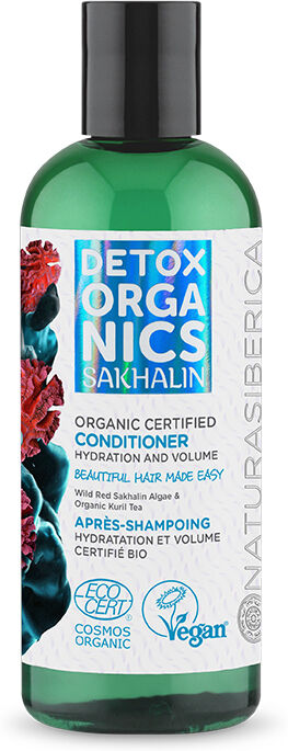 Detox Feuchtigkeitsspendende und voluminöse Haarspülung 260 ml