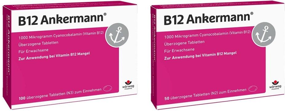 B12 Ankermann überzogene Tabletten