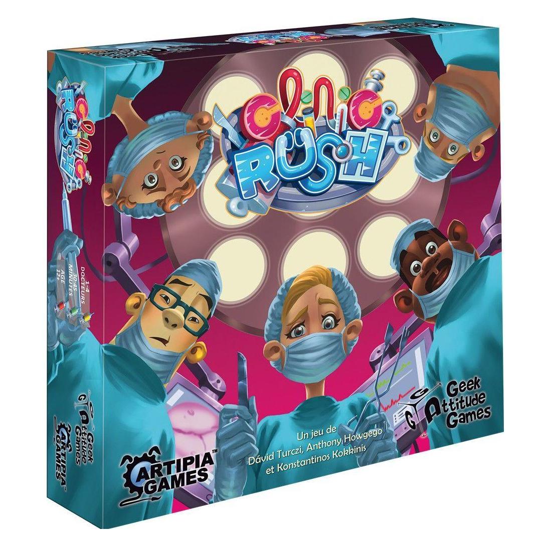 Geek Attitude Games Jeu compatible - Clinic Rush (Französisch, 1 - 4 Spieler) (GAGCR01FR)