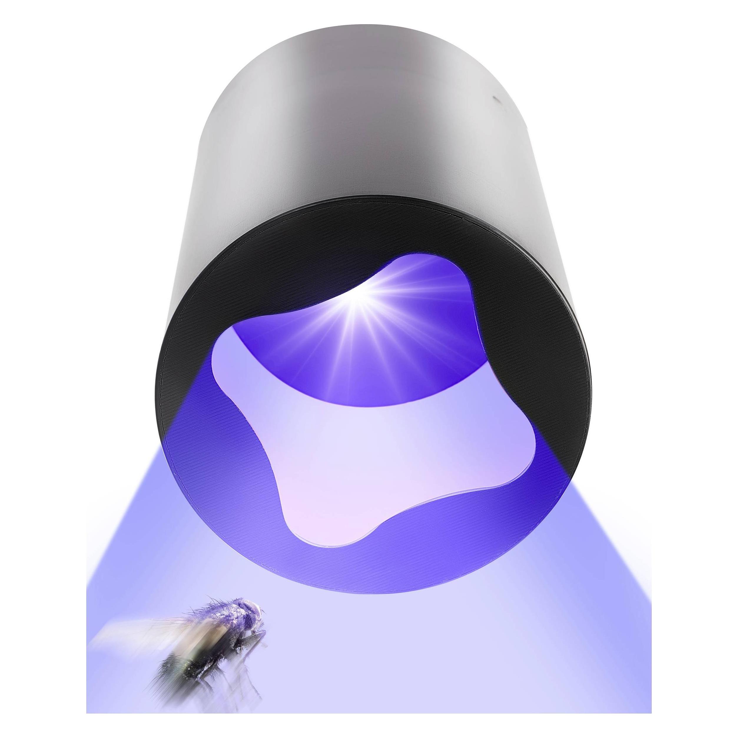 Gardigo 62420INT Klebefolie, UV-Licht UV-Klebefalle (Ø x H) 8 cm x 15 cm Schwa (62420INT)