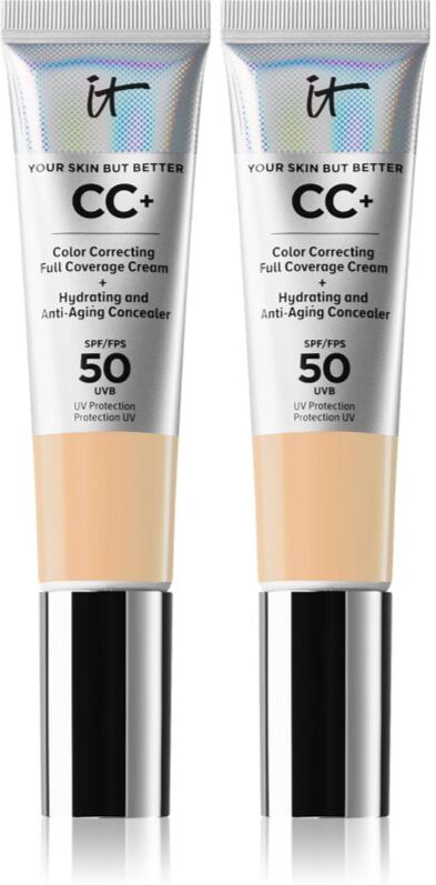 IT Cosmetics Your Skin But Better CC+ medium Duopack ensemble