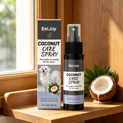 Happy Pet Pantry Coconut Pet Deodorant Spray For Dogs & Cats No Rinse Grooming Odor Eliminator Fresh Fragrance 100ml Coconut Pet Deodorant Spray For Dogs & Cats No Rinse Grooming Odor Eliminator Fresh Fragrance 100ml
