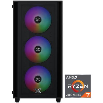 CAPTIVA Gaming-PC "Highend Gaming R99-566", bunt (schwarz), ohne Betriebssystem, Radeon™ RX 9060 XT, 32 GB RAM 1.000 GB SSD, Desktop-PCs