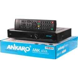 ANK AVA - Receiver, DVB-S2X, 4K@60 Hz, mit PVR