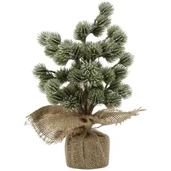 Chic Antique Künstllicher Zedernbaum mit Schnee, 30 cm