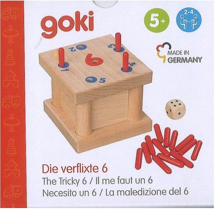 Jeu de plateau, Il me faut un 6 ! - Goki