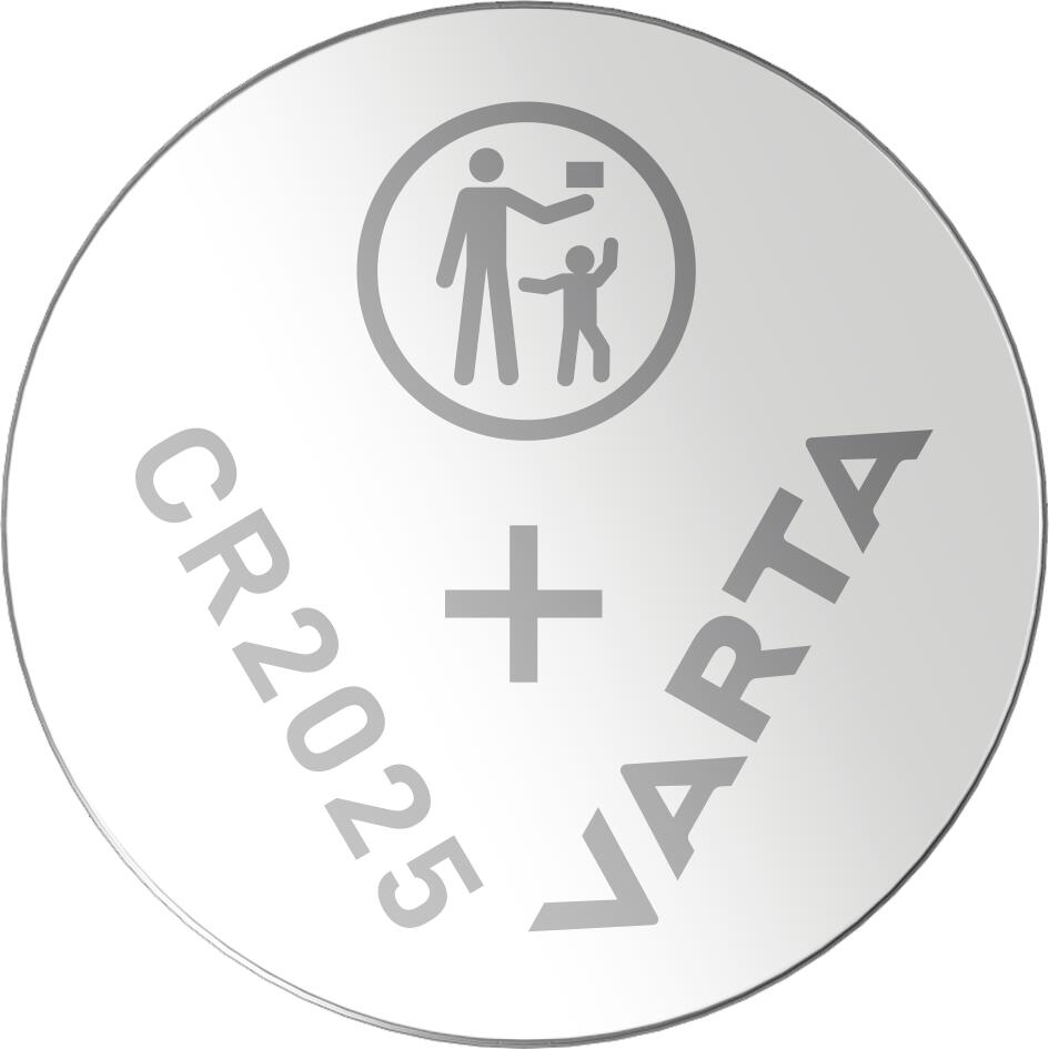 VARTA LITHIUM Coin CR2025 Blister 5 06025101415