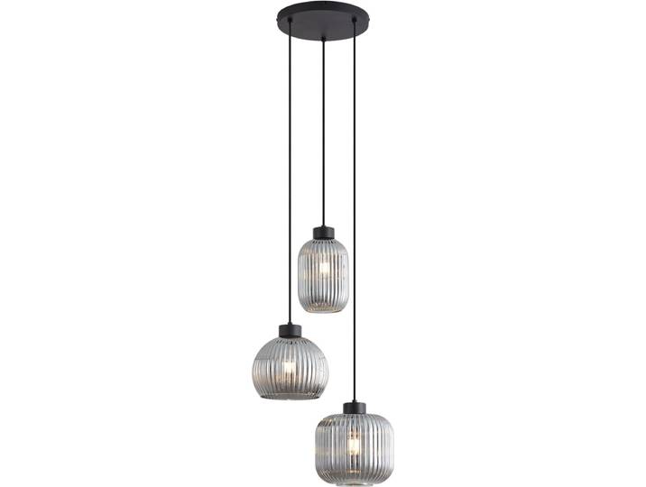 QAZQA ana - Design Hanglamp - 3 lichts - Ø 40 cm - Zwart - Woonkamer