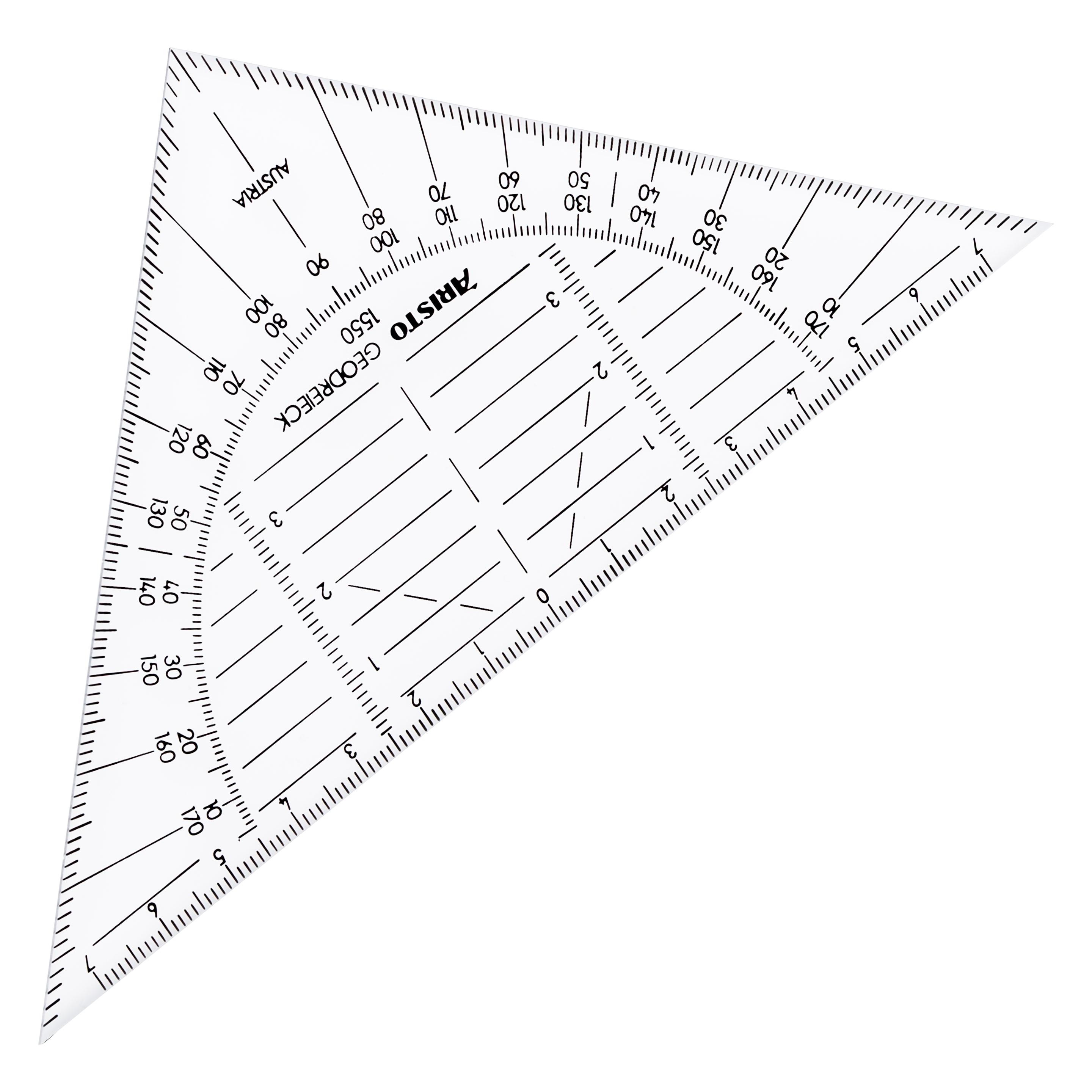 Aristo Winkel biegsam 16cm 1550 (16 cm, Kunststoff) (1550)